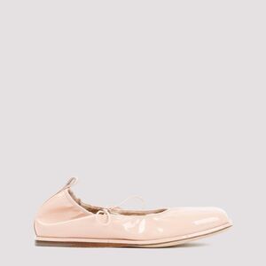 SIMONE ROCHA Patent Leather Ballet Flats Women NUDE & NEUTRALS Ballerinas